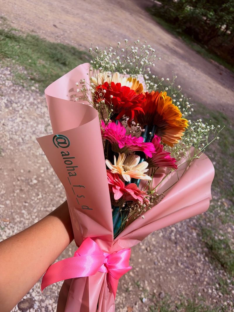 Ramo de flores entregado
